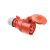 Pc Electric CEE Socket 16A 5pin Red